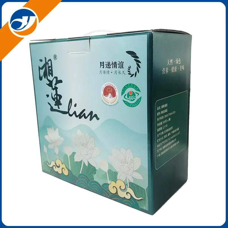 Ročna darilna škatla iz valovitega papirja